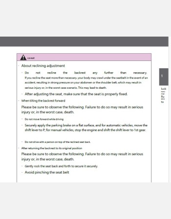 toyota regius ace 2011-2012 owners manual in english